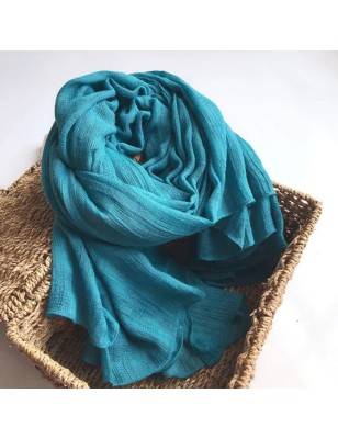 Hijab couleur unie pour femme